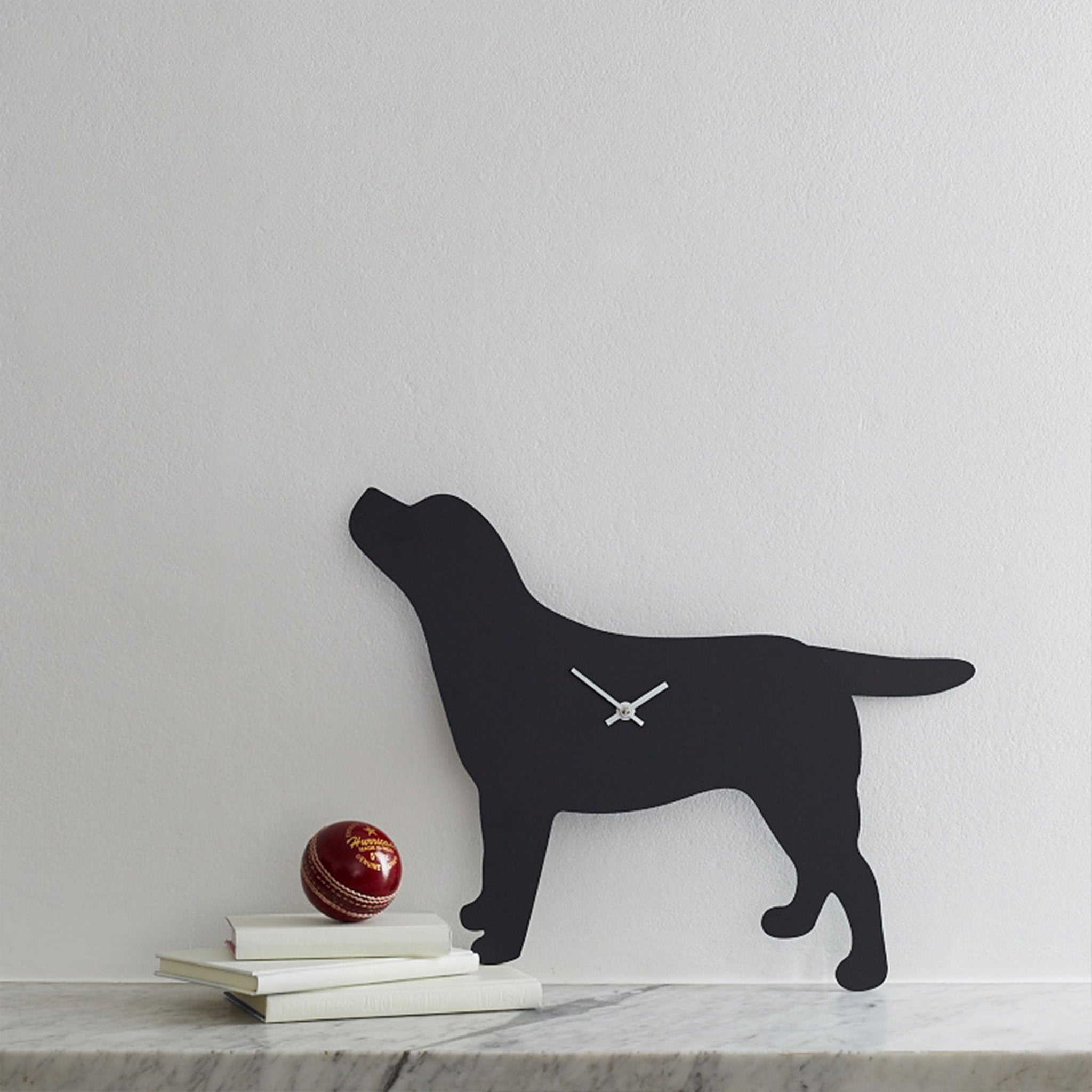 Labrador Clock With Wagging Tail - Black – The Labrador Company